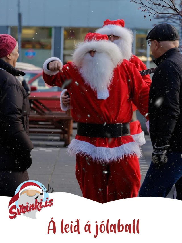 Styttist í fyrsta jólaballið! 🎅❄️